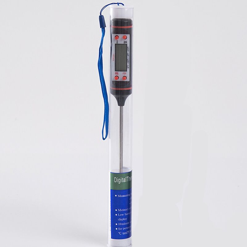 kwmobile 2x Thermomètre à Viande - Sonde de Cuisine Alimentaire pour  Cuisson Précise Pâtisserie Liquide - Thermo-sonde Température sur Écran LCD  : : Cuisine et Maison