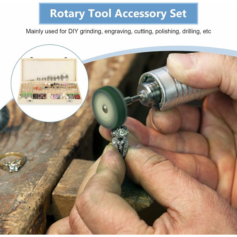 Kit outils rotatifs EVERISE + 242 accessoires