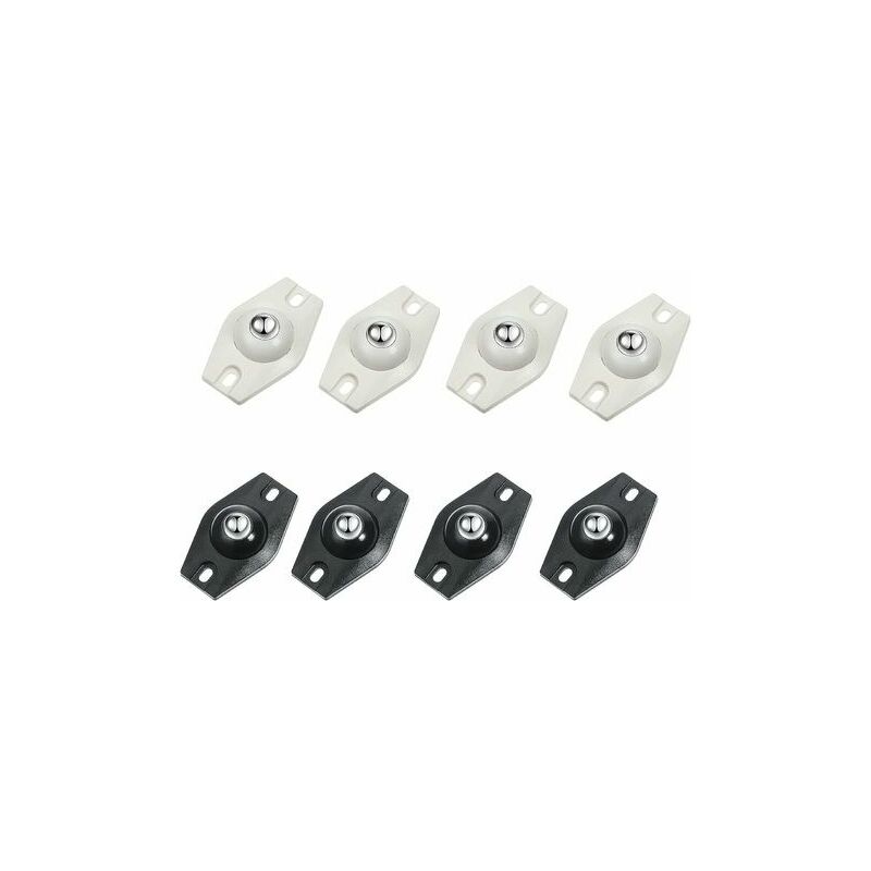 8pcs Roulettes Pivotantes Auto-Adhésives à 360 Degrés, Mini Roulettes  Pivotantes Auto-Adhésives, Roulettes, Adaptées à Diverses Boîtes de  Rangement, Petits Meubles, Poubelles 13Treize