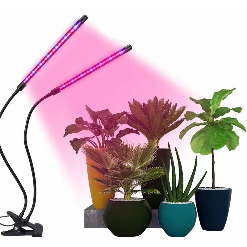 Lampe Pour Plante, 80 Led Lampe Horticole De Croissance Spectre Complet  Avec Minuterie 3 Modes De Couleur 6 Intensits Iumineuses Pour Le Jardinage  De