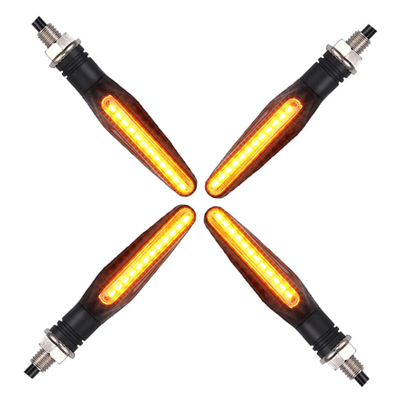Ternel Clignotant Moto LED Ambre 12V Accessoires Moto Lampes