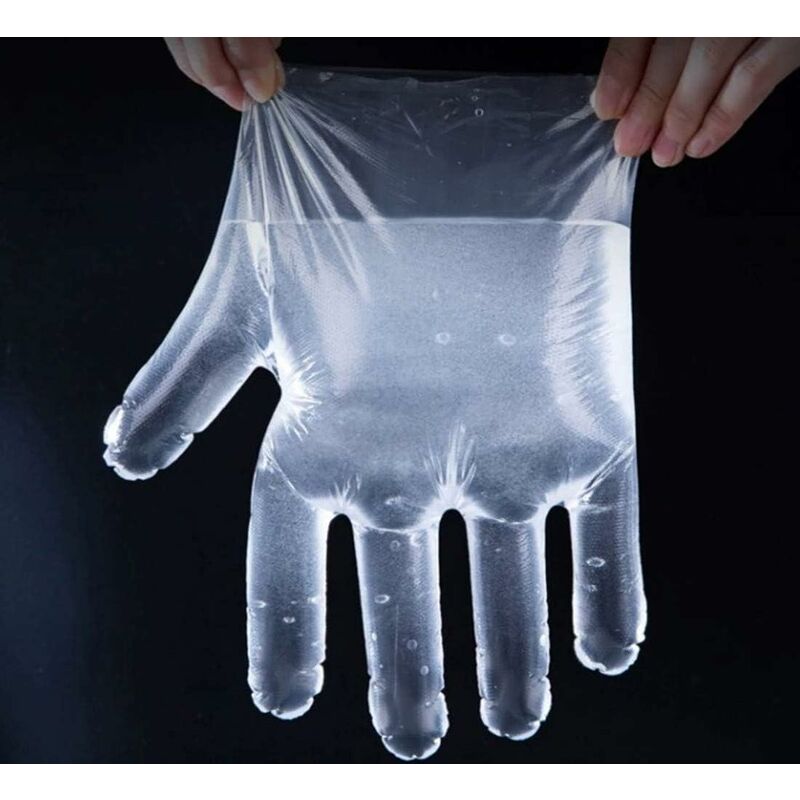 General Medi Gants jetables, gants en vinyle transparent sans latex pour la  maison - 100 unités/boîte (XL) : : Bricolage