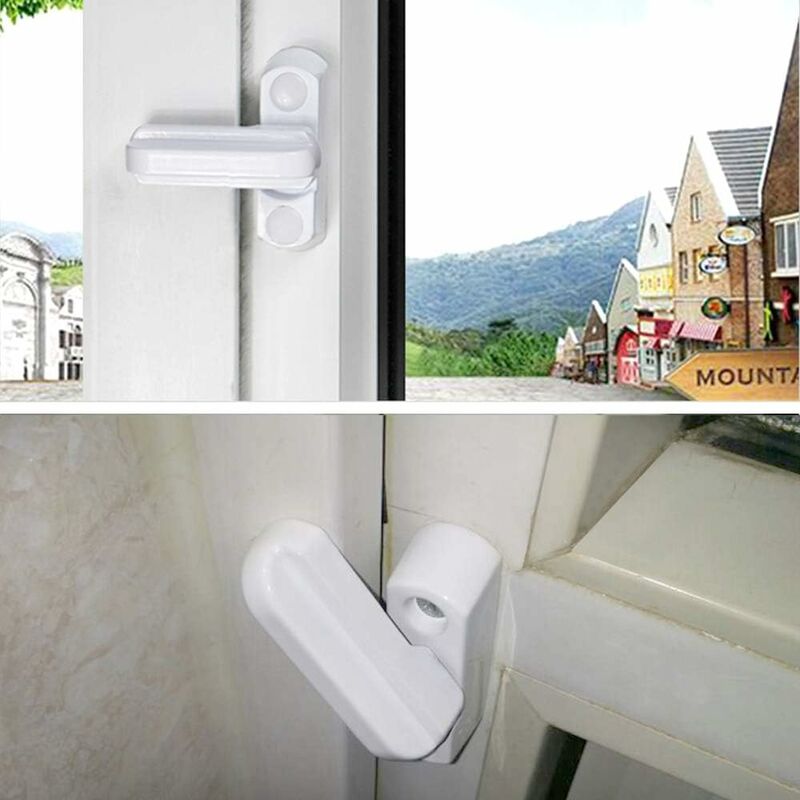 Bloque-fenêtre BabyDan Window Lock Blanc