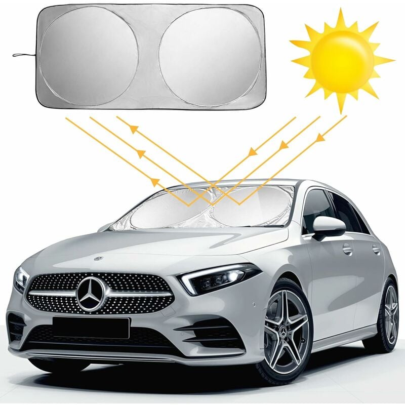 Prolongateur de visière de voiture, Pare-soleil pour voiture - Anti- éblouissement de voiture Sun Visor protège de l'éblouissement du soleil et  des rayons UV universel pour les voitures conducteur et passager