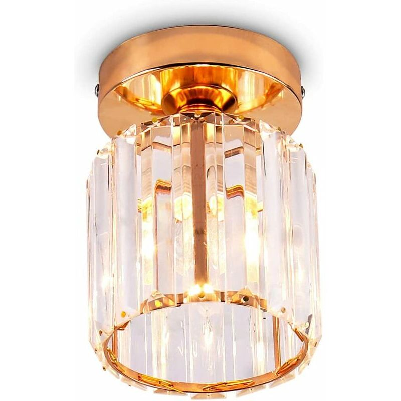 Capteur Solaire Moderne - Suspension en Verre Cristal