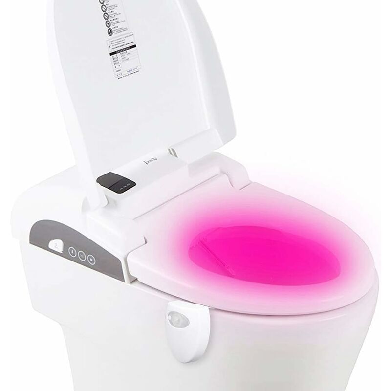 2x éclairage de cuvette de toilette à LED - éclairage de lampe de nuit de  lampe de | bol