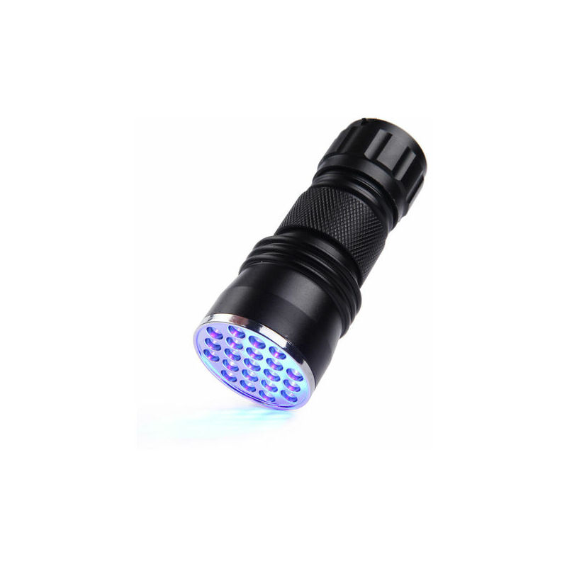 Wewoo - Lampe torche LED UV 21 395NM Ultra Violet de Poche Détecteur Lumière  pour Chien Urine Pet Stains - Lampes portatives sans fil - Rue du Commerce