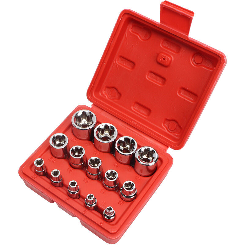 COFFRET DE DOUILLE ETOILE E-TORX 34 PCS KRAFTMULLER