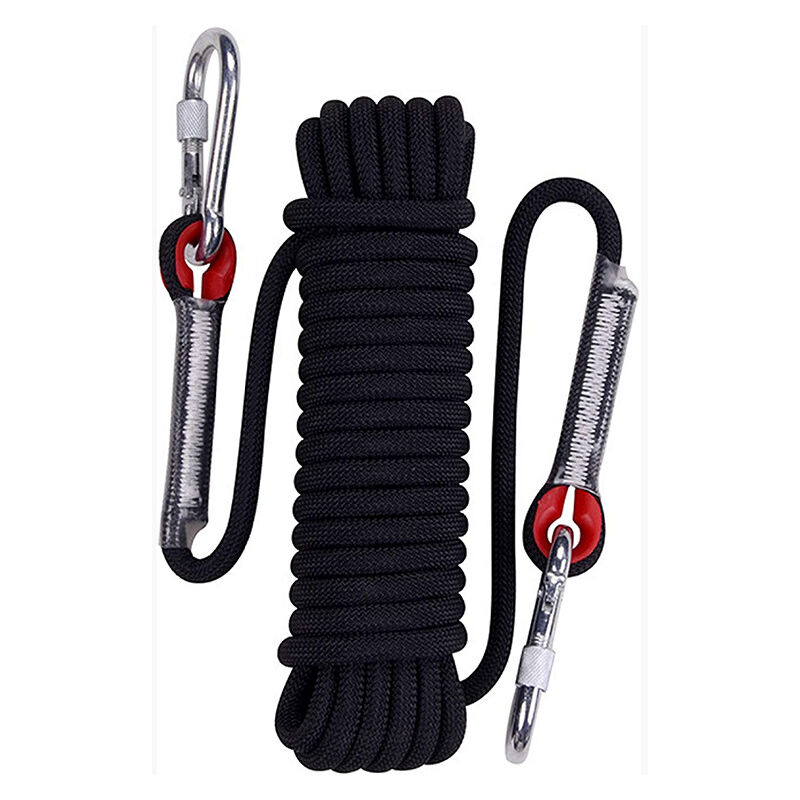 Corde d'escalade statique Accessoire Cordon Équipement Escape Rope (10m)