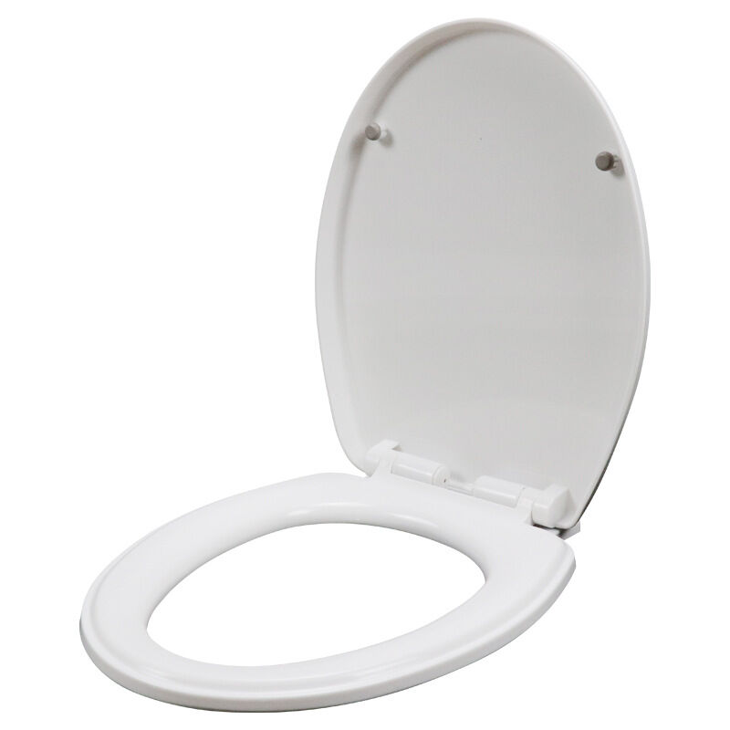Abattant WC Familial, Lunette de Toilette avec Siège Enfant Magnétique,  Démontage Rapide, Soft-close, Forme D, en PP