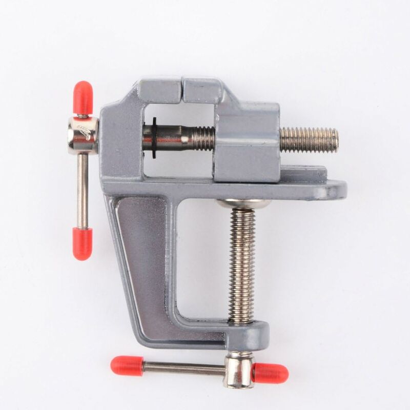 LaBlanc - Universal Vise - Mini Flat Clamp Vise - Perceuse à presse étau  parallèle étau d'ouverture outil