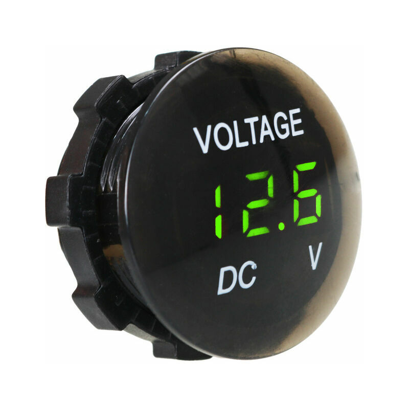 12V-24V Mini voltmètre numérique compteur actuel de tension d