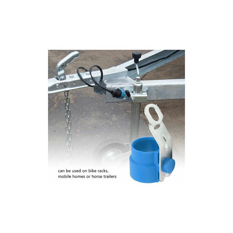 Support de prise de remorque Accessoire rigide de protection universel  résistant aux intempéries pour connecteur 713bin bleu