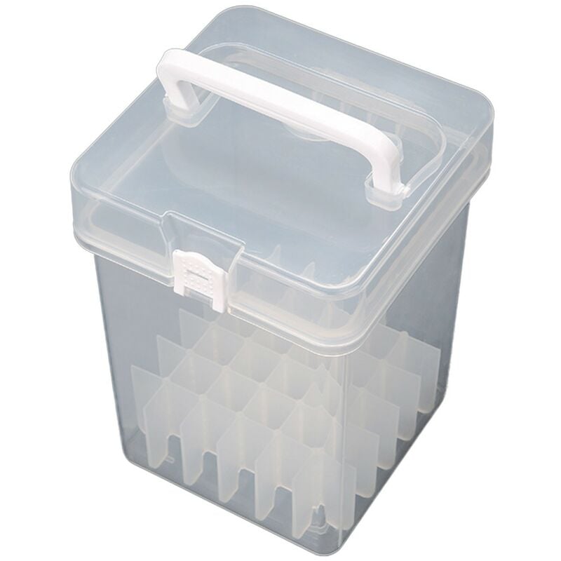 Petite boîte de rangement en plastique transparent résistante à l'usure  pour
