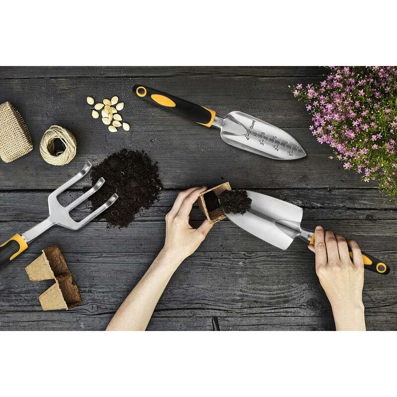 Ensemble d'outils de jardinage floral 3 pièces pour dames Nuzanto Ensemble  d'outils de jardinage