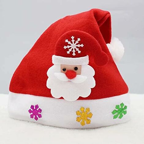 Acheter Chapeaux de Noël à LED, chapeau de Noël lumineux à LED, chapeau de  Père Noël tricoté lumineux, chapeau de Noël lumineux, chapeaux de fête du nouvel  an