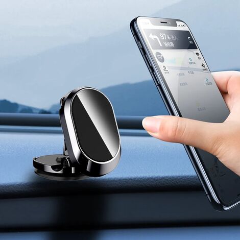 Support de téléphone magnétique rotatif à 360 degrés pour voiture
