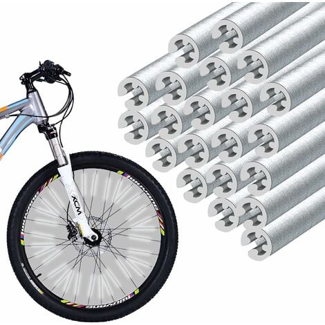 Catadioptre lumineux pour roue de vélo