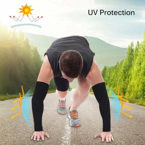 4-L] Manchon chauffant de jambe de bras de cyclisme de protection UV