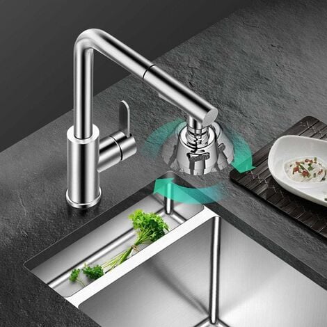 Adaptateur d'aérateur de robinet à robinet avec robinet à économie d'eau,  aérateur de cuisine - Chine Aérateur de robinet, raccord de robinet