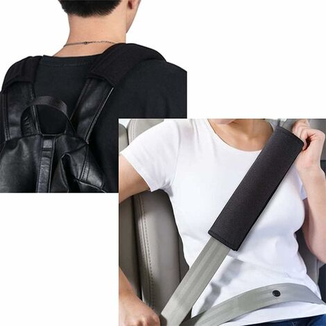 2pcs Coussinets de ceinture de sécurité, protecteur de ceinture de