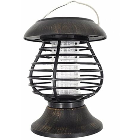 Triomphe Tueur de moustiques solaire portable lampe anti-moustique tueur  d'insectes lampe de jardin de