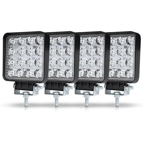 Phare de travail 6 x 3W LEDs avec interrupteur pour Professionnels