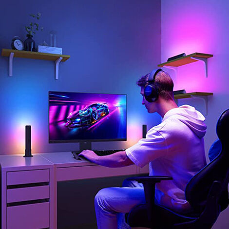 Lumière Led pour Pc Gaming Tv Décoration Lampe Intelligente Lampe Avec  Plusieurs Modes Cadeau