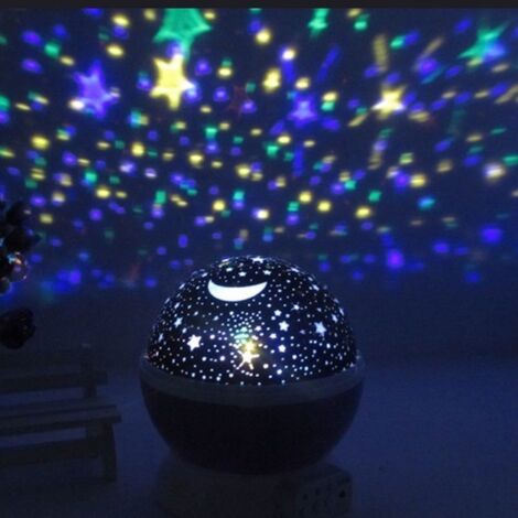 Veilleuse Enfant, Lampe Projecteur 360°Rotation Romantique