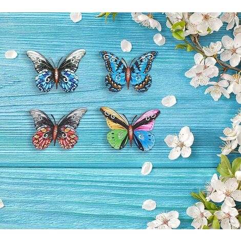 4 Papillons muraux - M - Gardennice | Boutique en ligne Jardin & Déco