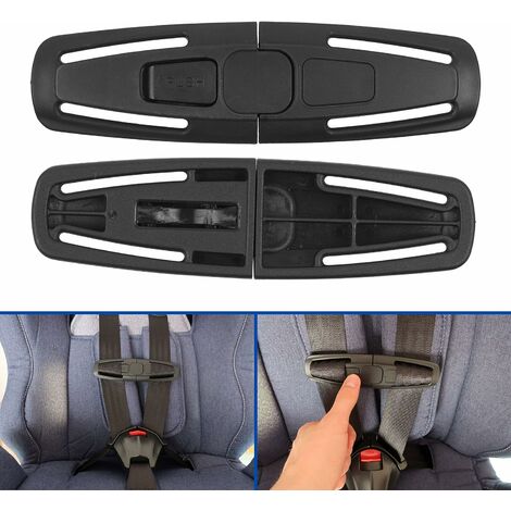 Clip boucle ceinture sécurité voiture Accessoires couverture anti-rayures  silic$ 