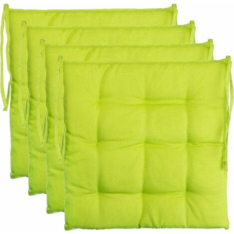 Coussins imperméables pour chaises de jardin - Vert