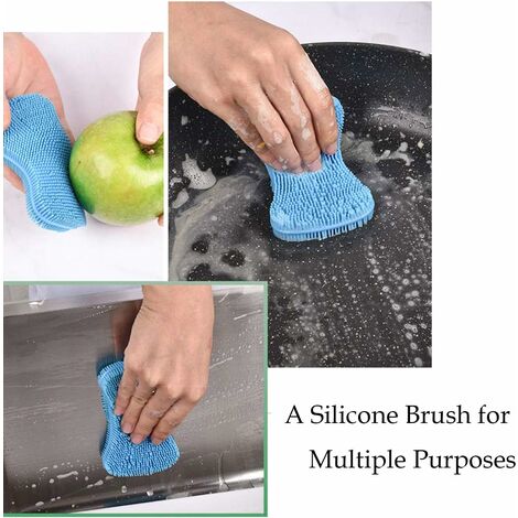 Éponge en silicone pour la vaisselle