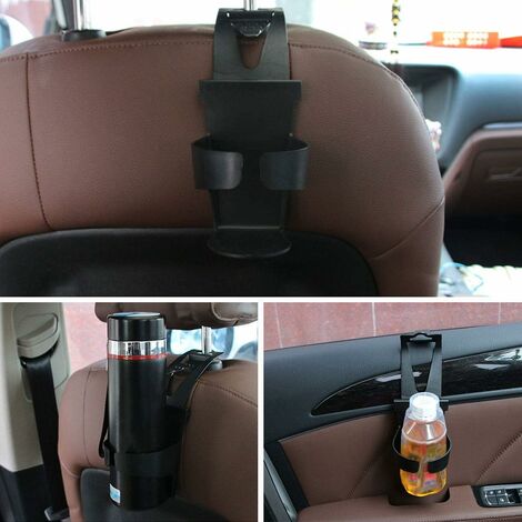  Portable Clip-On Car Truck A/C support Porte-gobelet Voiture  Porte-boisson Bouteille d'eau Peut pliante multifonction