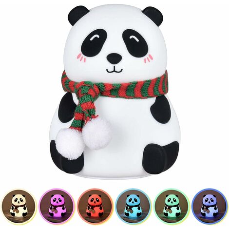 Veilleuse Bébé, Veilleuse Portable Enfant Veilleuse Silicone avec 7  Couleurs Lampe de Chevet Nuit Port USB Rechargeable Veilleuse Toucher de  Bébé Pour Chambre d'Enfant, Cadeau d'anniversaire,ladacèe