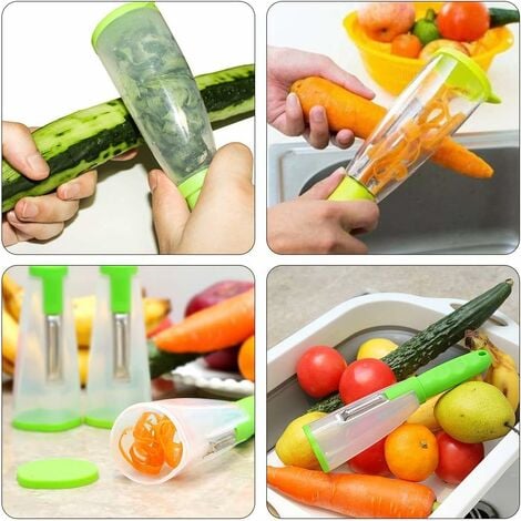 Éplucheur magique 4 en 1 de légumes et Fruits