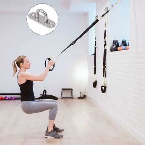 Crochet de Plafond 450KG Capacité Murale pour Hamac Suspendu Yoga