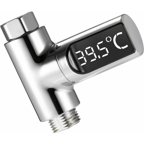 Thermomètre de bain avec bande thermique - Poisson bleu
