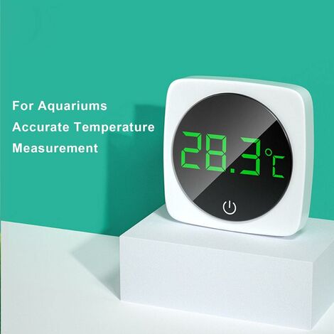 Chauffage aquarium,Capteur numérique à écran LCD,contrôleur intelligent de  température de l'eau pour Aquarium,alarme de poisson