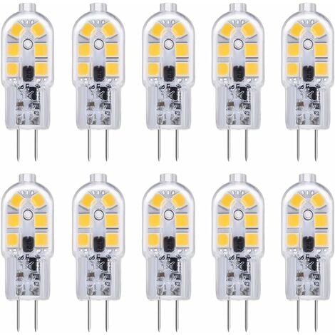 Ampoule LED G4 à Intensité Variable, AC DC 12V-24V, Lampe COB, 3W