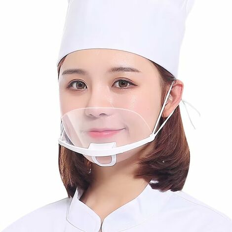 Visière de protection réutilisable Face Shield - Lot de 10