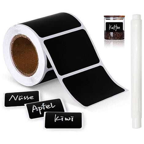 Kit à marquer (ruban et stylo) Blanc / Noir - Self Tissus