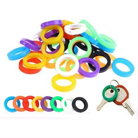 Couvre-clés en silicone de différentes couleurs - protège-clés - couvre-clés  - 32 pièces
