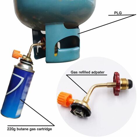 Adaptateur de grille de gaz propane avec indicateur de réservoir