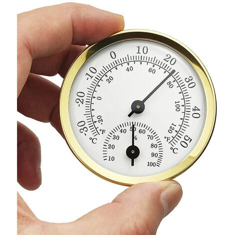 Hygromètre Thermomètre analogique intérieur - Hygromètre Et Thermomètre