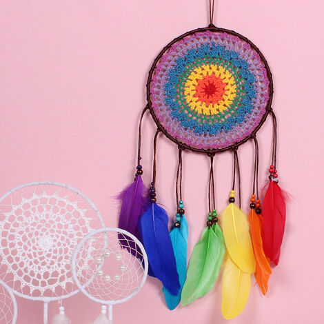 1pc Leaf Macrame Wall Hanging Tapestry, Décoration Murale Feuille,  Suspension Murale, Ornements À Franges Bohémiens Faits