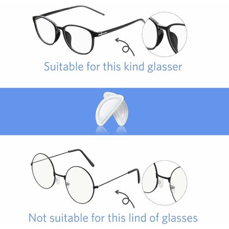 5 paires, coussinets de nez en silicone souple de 15 mm, kit de réparation  de lunettes, vis de lunettes et micro tournevis, ensemble de coussinets de