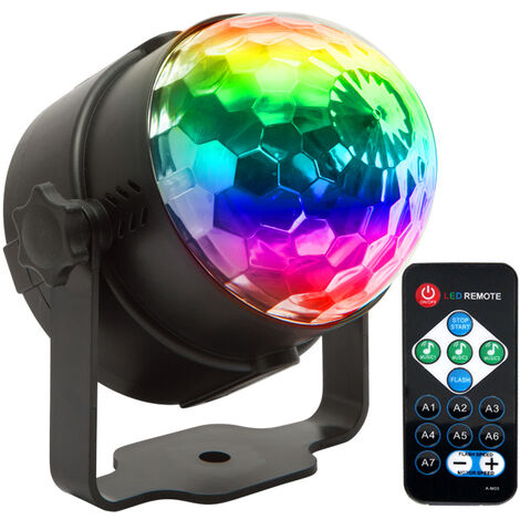 Disco Ball Boule Disco LED Lumière Disco avec Motif Enétoile
