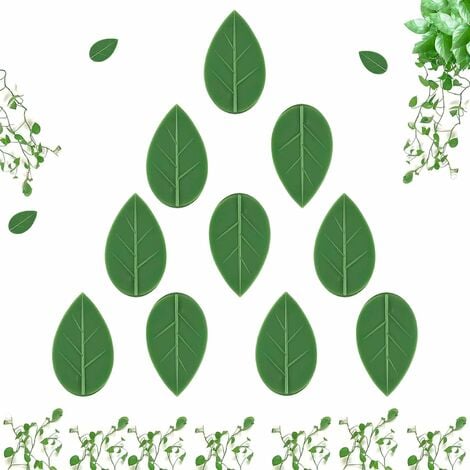 Fixation Végétale,Clips végétaux pour Plantes d'escalade, Plante Invisible  Plante Murale Clips Clips Feuilles, Utilisé