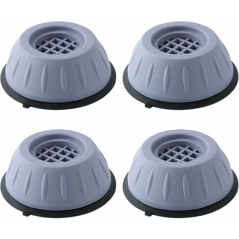 Tapis Anti-bruit antidérapant pour Machine à laver, 4 pièces, tapis Anti- Vibration pour réfrigérateur, cuisine